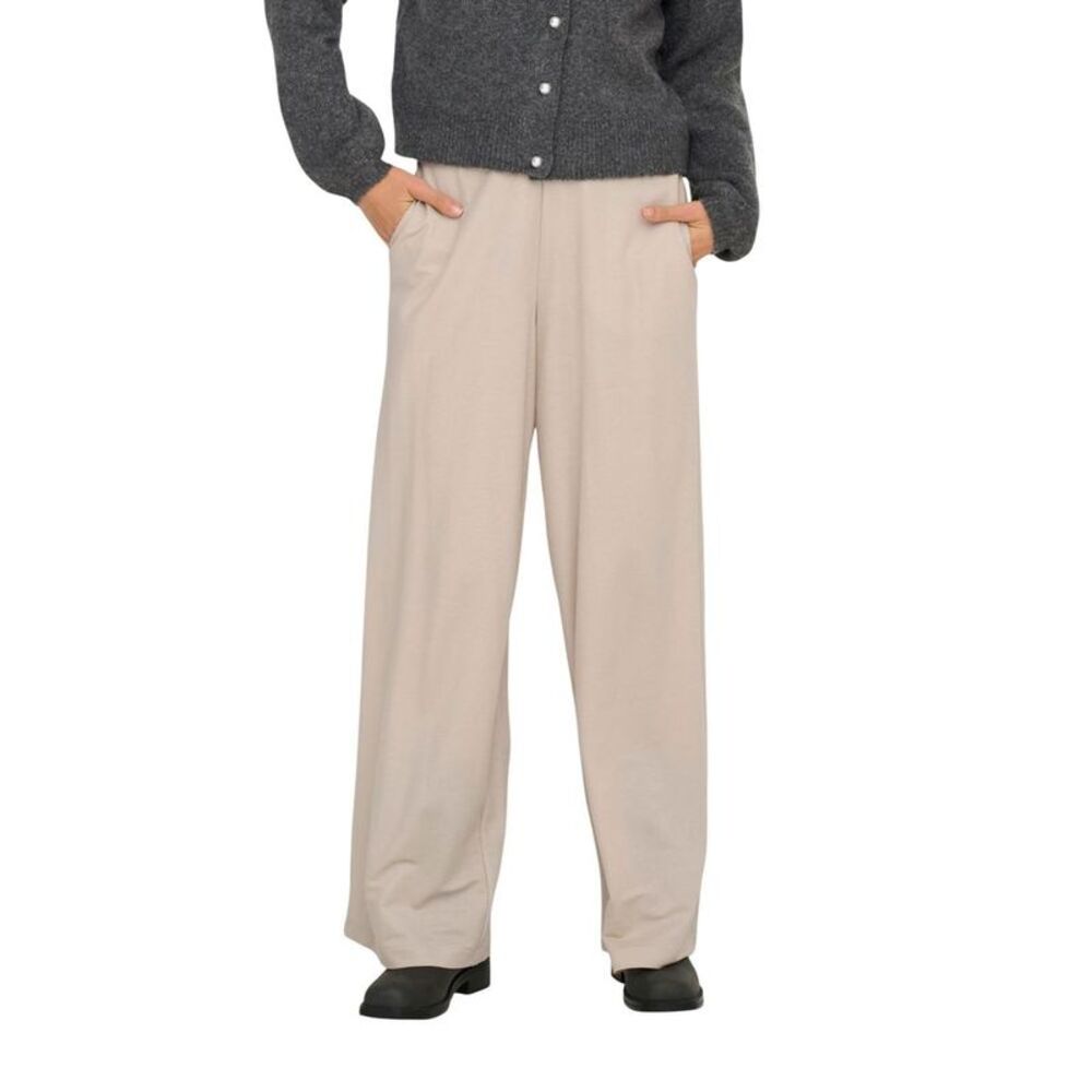 Only Beige Viscose Casual Women's Pants